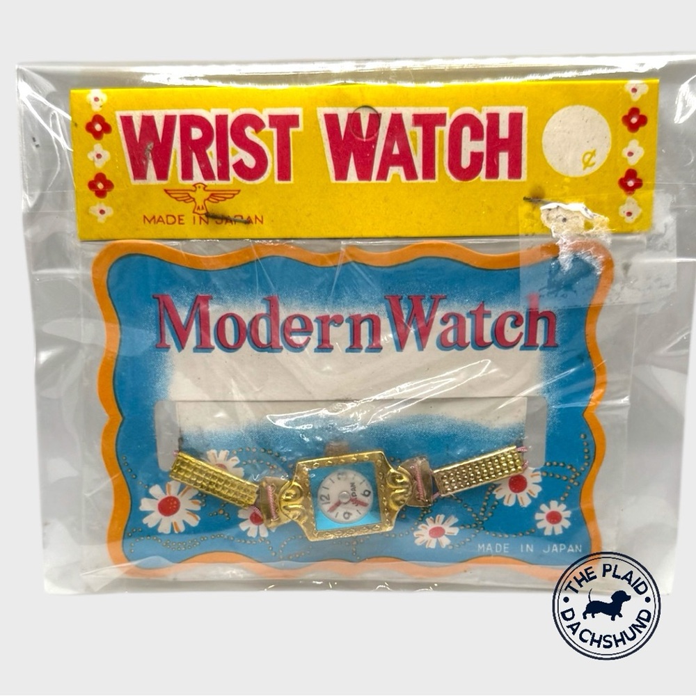 Vintage Toy Elastic Modern Wrist Watch
